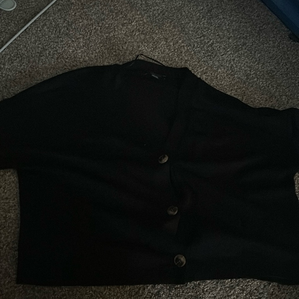 Formal Long Sleeve Black Button Up